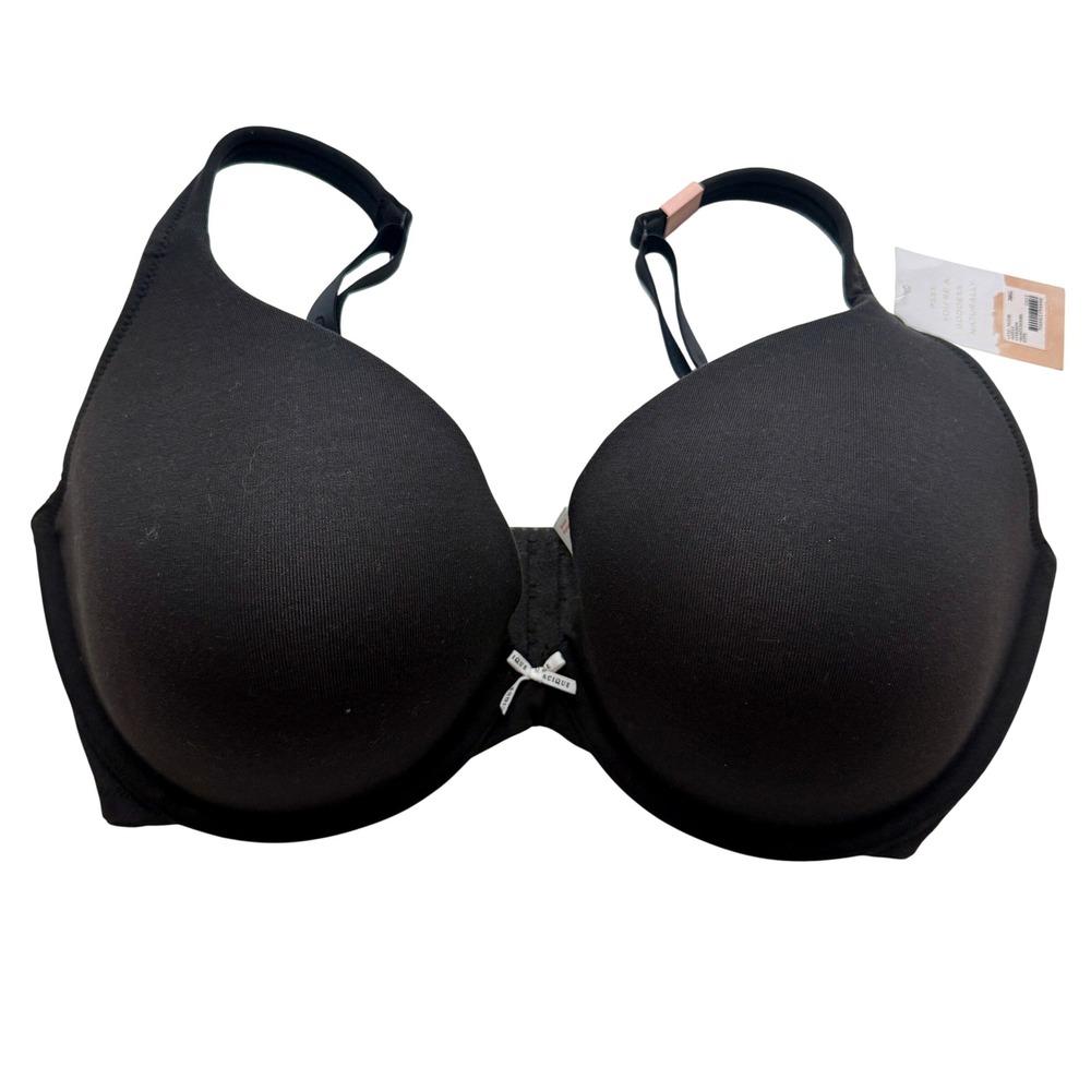 Cacique Black Boost Plunge T-Shirt Bra NWT Size 38G - Picture 4 of 10